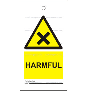 7.005 Tie tag, Harmful