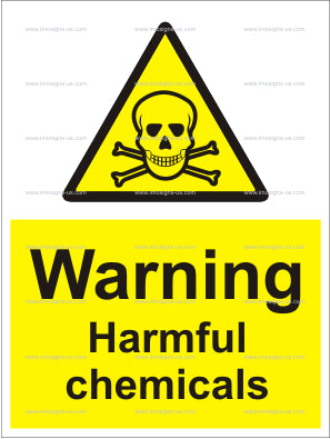 6.014.4 Warning Harmful Chemicals