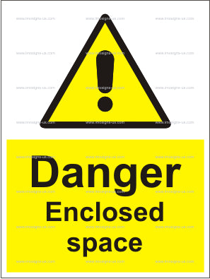 6.011.2 Danger Enclosed Space