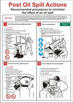 9.019 Post Oil Spill Actions