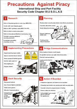 9.051 Precautions against piracy