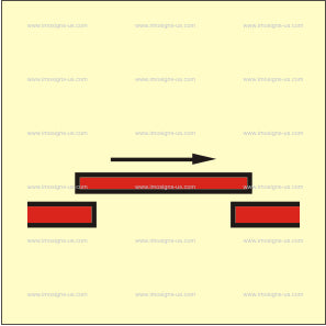 A Class Self-closing Sliding Fire Door Symbol (3.105.1)