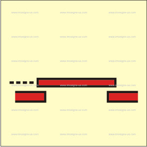 3.065 A class sliding fire door