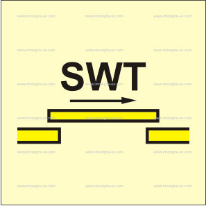 B Class Self-closing Semi-watertight Sliding Fire Door Symbol (3.108)