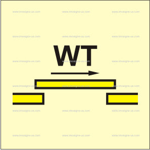 B Class Self-closing Watertight Sliding Fire Door Symbol (3.107)