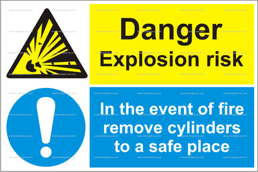 15.019 Danger Explosion risk; In the event