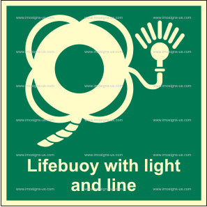 Lifebuoy With Light And Line 