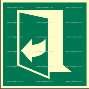 Pull  to Open Left Hand Side Sign (2.064.3)