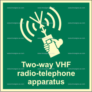 Two-way VHF radio-telephone apparatus