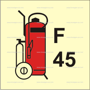 3.044.3 Wheeled Foam Fire Extinguisher 45